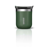 Wacaco Octaroma CLASSICO Vacuum Insulated Mug (180ml) - Double Wall Stainless Steel Coffee Travel Tumbler w/ Leakproof Drinking Lid, Reusable, Washable, BPA-Free, Hot & Cold - Green
