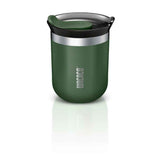 Wacaco Octaroma CLASSICO Vacuum Insulated Mug (180ml) - Double Wall Stainless Steel Coffee Travel Tumbler w/ Leakproof Drinking Lid, Reusable, Washable, BPA-Free, Hot & Cold - Green