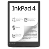 PocketBook InkPad 4 Eye-Friendly Audio & E-Book Reader Large 7.8? E-Ink Display Anti-Scratch Protection Text-to-Speech Function Bluetooth Built-in Speaker SMARTlight IPX8 Waterproof?Stardust Silver
