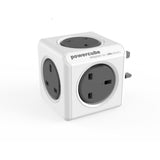 [OPEN BOX] ALLOCACOC PowerCube Original 5way Socket Adapter Outlet - Grey