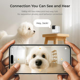 Petcube Cam 360 | AI-Powered Smart HD Pet Camera - White