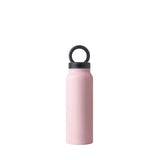 RINGO Water Bottle + Free Magnetic Booster Ring| Stainless Steel Hydration Bottle w/ Integrated MagSafe Phone Mount, 12Hrs Hot/24Hrs Cold, BPA-Free, Works w/ All Devices Android & iOS - Pink 24Oz