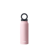 RINGO Water Bottle + Free Magnetic Booster Ring| Stainless Steel Hydration Bottle w/ Integrated MagSafe Phone Mount, 12Hrs Hot/24Hrs Cold, BPA-Free, Works w/ All Devices Android & iOS - Pink 24Oz