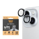 بانزر جلاس - واقي عدسة الكاميرا لهواتف آيفون 15/15 بلس - أزرق