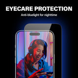 PANZERGLASS iPhone 15 Pro - UWF Screen Protector with Anti-Reflective & Bluelight - Clear