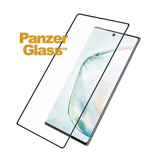 [OPEN BOX] PANZERGLASS Case Friendly Screen Protector Black for Samsung Note 10