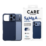 CARE by PanzerGlass iPhone 18 Pro Max SAMBA Case | MagSafe Compatible, Slim Fashion Case, Flexible Impact-Absorbing Sidewalls, Recycled Plastic, Protective Camera Bezel - Blue