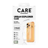 PanzerGlass iPhone 17 Pro MagSafe Case Urban Explorer, 15-Ft Drop Protection Cover, Anti-Yellowing, Slim Profile, Raised Camera Bezel, MagSafe Compatible - White MagSafe Ring