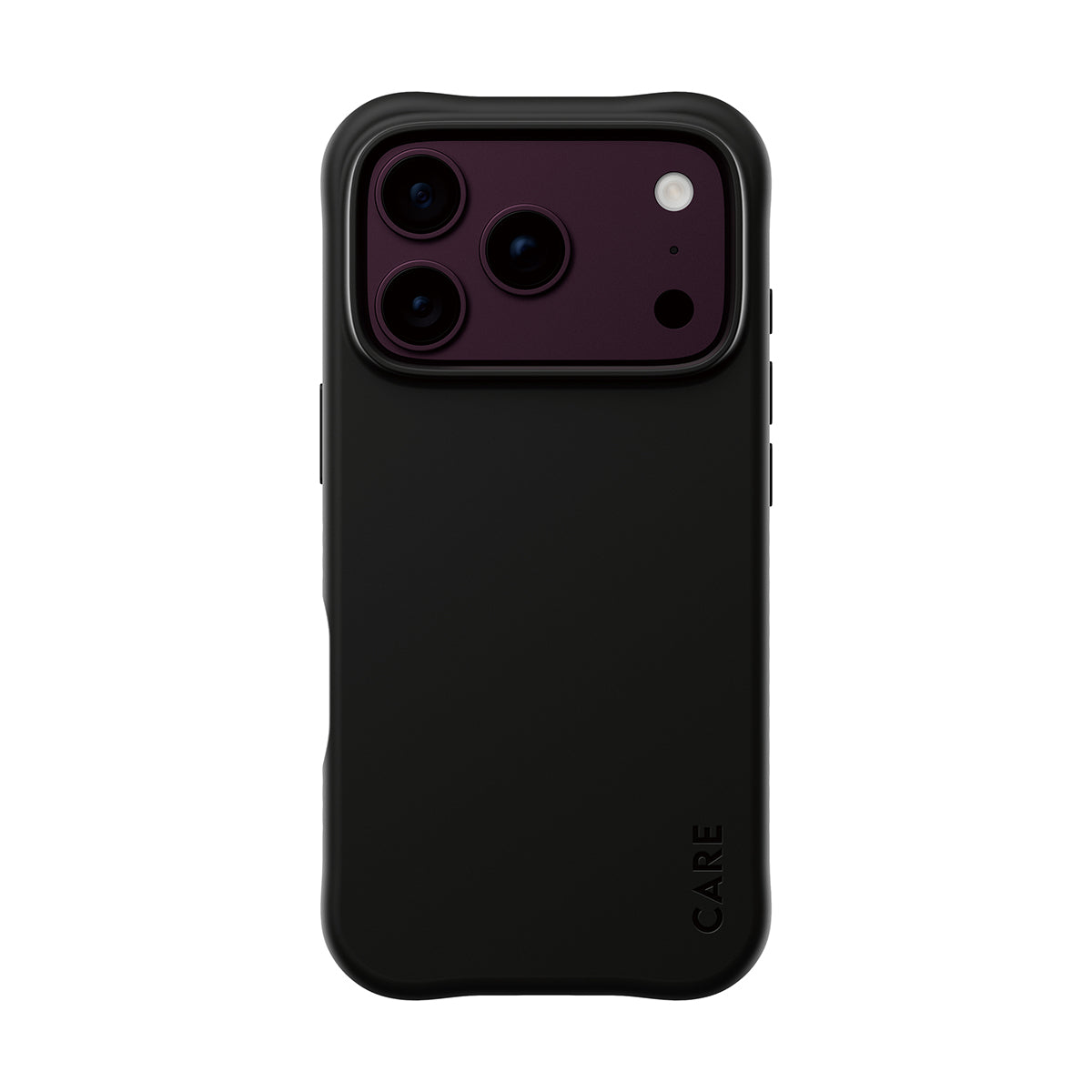 CARE by PanzerGlass iPhone 18 Pro SAMBA Case | MagSafe Compatible, Slim Fashion Case, Flexible Impact-Absorbing Sidewalls, Recycled Plastic, Protective Camera Bezel - Black