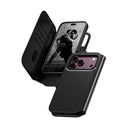 CARE by PanzerGlass iPhone 18 Pro Max TANGO Wallet Case | 2-in-1 Detachable MagSafe Folio Cover Case, Vegan Leather Wallet, 4-Card Storage, Stand Function, Shock Protection - Black
