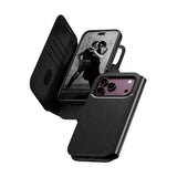 CARE by PanzerGlass iPhone 18 Pro Max TANGO Wallet Case | 2-in-1 Detachable MagSafe Folio Cover Case, Vegan Leather Wallet, 4-Card Storage, Stand Function, Shock Protection - Black