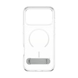 CARE by PanzerGlass iPhone 18 Pro Max KICKSTAND Case | MagSafe Compatible, Foldable 360° Stand, Portrait & Landscape Viewing, Drop Protection, Anti-Yellowing, Recycled Plastic - Transparent