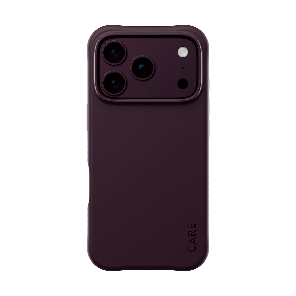 CARE by PanzerGlass iPhone 18 Pro SAMBA Case | MagSafe Compatible, Slim Fashion Case, Flexible Impact-Absorbing Sidewalls, Recycled Plastic, Protective Camera Bezel - Burgundy