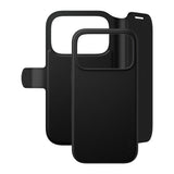 CARE by PanzerGlass iPhone 18 Pro TANGO Wallet Case | 2-in-1 Detachable MagSafe Folio Cover Case, Vegan Leather Wallet, 4-Card Storage, Stand Function, Shock Protection - Black