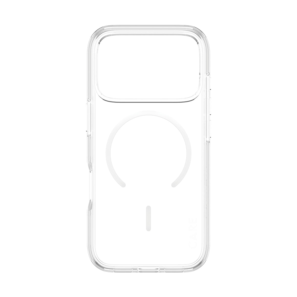 CARE by PanzerGlass iPhone 18 Pro URBAN EXPORER Case | MagSafe Compatible, Strong Drop Protection, Slim Protective Design, Recycled Plastic, Raised Camera & Screen Edges - White/Transparent