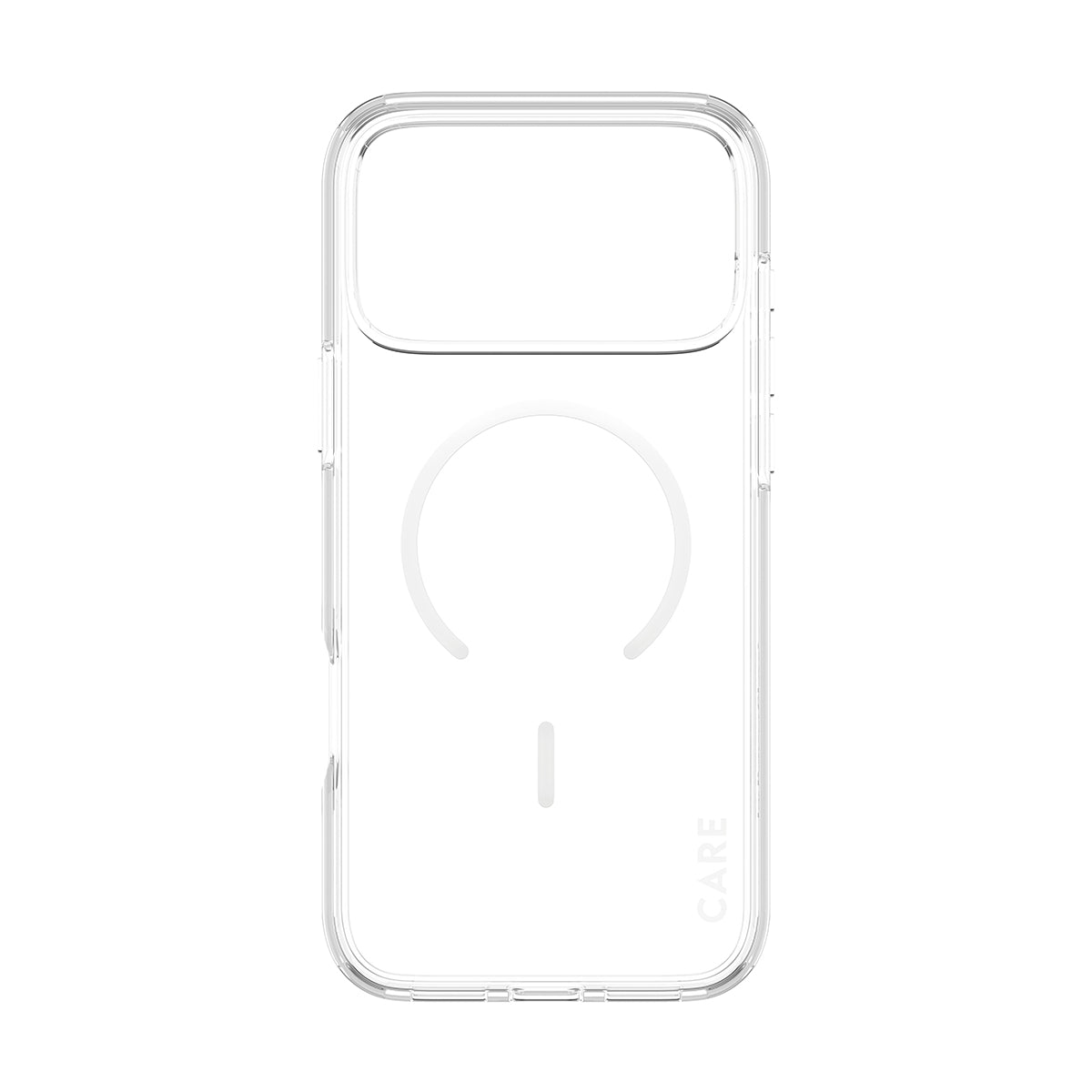CARE by PanzerGlass iPhone 18 Pro Max URBAN EXPORER Case | MagSafe Compatible, Strong Drop Protection, Slim Protective Design, Recycled Plastic, Raised Camera & Screen Edges - White/Transparent