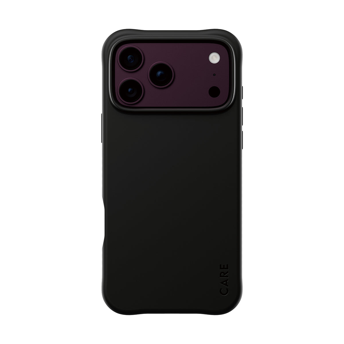 CARE by PanzerGlass iPhone 18 Pro Max SAMBA Case | MagSafe Compatible, Slim Fashion Case, Flexible Impact-Absorbing Sidewalls, Recycled Plastic, Protective Camera Bezel - Black