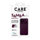 CARE by PanzerGlass iPhone 18 Pro Max SAMBA Case | MagSafe Compatible, Slim Fashion Case, Flexible Impact-Absorbing Sidewalls, Recycled Plastic, Protective Camera Bezel - Burgundy