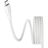 PanzerGlass Empower USB-C To USB-C Cable 240W| Fast Charging Cable with Magnetic Coiling Design, 1.5M Length, for Laptops, Tablets, Phones, USB-C Device, White