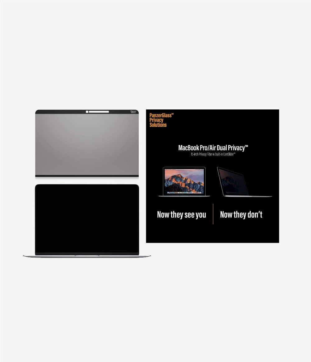 PANZERGLASS Magnetic Privacy Screen Protector for 15.4'' MacBook Pro