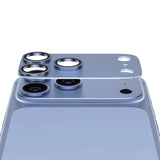 PanzerGlass iPhone 18 Pro FENDER Camera Protector | Full Camera Island Protection, Matte Aluminum Frame, Tempered Glass Lens Guard, Color-Matched, Scratch & Impact Protection, Blue