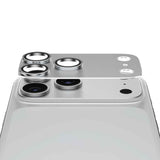 PanzerGlass iPhone 18 Pro FENDER Camera Protector | Full Camera Island Protection, Matte Aluminum Frame, Tempered Glass Lens Guard, Color-Matched, Scratch & Impact Protection, Silver