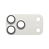 PanzerGlass Fender Camera Protector for iPhone 17 Pro| Lens Camera Protector, Additional Bezel Strength, Non-Fading Color Match Silver, Easy Install - Silver