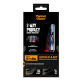 PanzerGlass iPhone 18 Pro Max Screen Protector 2-WAY PRIVACY | Ultra-Wide Fit, Side-View Privacy Filter, Scratch & Impact Protection, Smudge-Resistant, FastFit In-A-Box Easy Install, Privacy