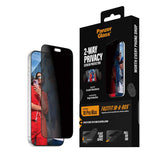 PanzerGlass iPhone 18 Pro Max Screen Protector 2-WAY PRIVACY | Ultra-Wide Fit, Side-View Privacy Filter, Scratch & Impact Protection, Smudge-Resistant, FastFit In-A-Box Easy Install, Privacy