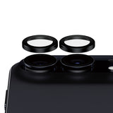 PanzerGlass Hoops Ceramic Camera Lens Protector for iPhone Duo | Ceramic Glass, Aluminum Frame, Scratch & Shock Resistant, Easy Applicator