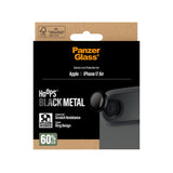 PanzerGlass iPhone 17 Air Camera Lens Protector Hoops, Rings w/ High Clarity, Anti-Scratch Anti-Fingerprint, No Image Distortion, Easy Install, Black