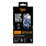 PanzerGlass iPhone 18 Pro Max Ultra-Wide Fit Clear Screen Protector | Edge-to-Edge Tempered Glass, Scratch & Impact Protection, Anti-Static Adhesive, FastFit In-A-Box Easy Install, Clear
