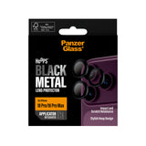 PanzerGlass iPhone 18 Pro and iPhone 18 Pro Max Hoops Camera Lens Protectors| Individual Lens Guards, Scratch & Shatter Protection, Integrated Applicator, Easy Install - Black
