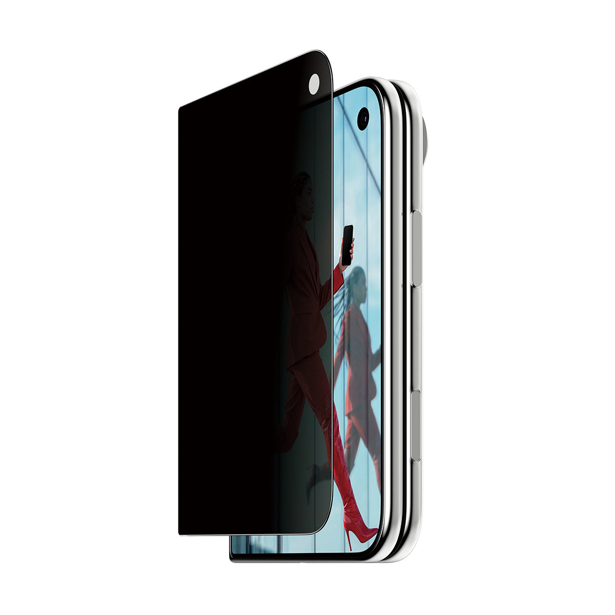 PanzerGlass iPhone Duo 2-Way Privacy Front Screen Protector