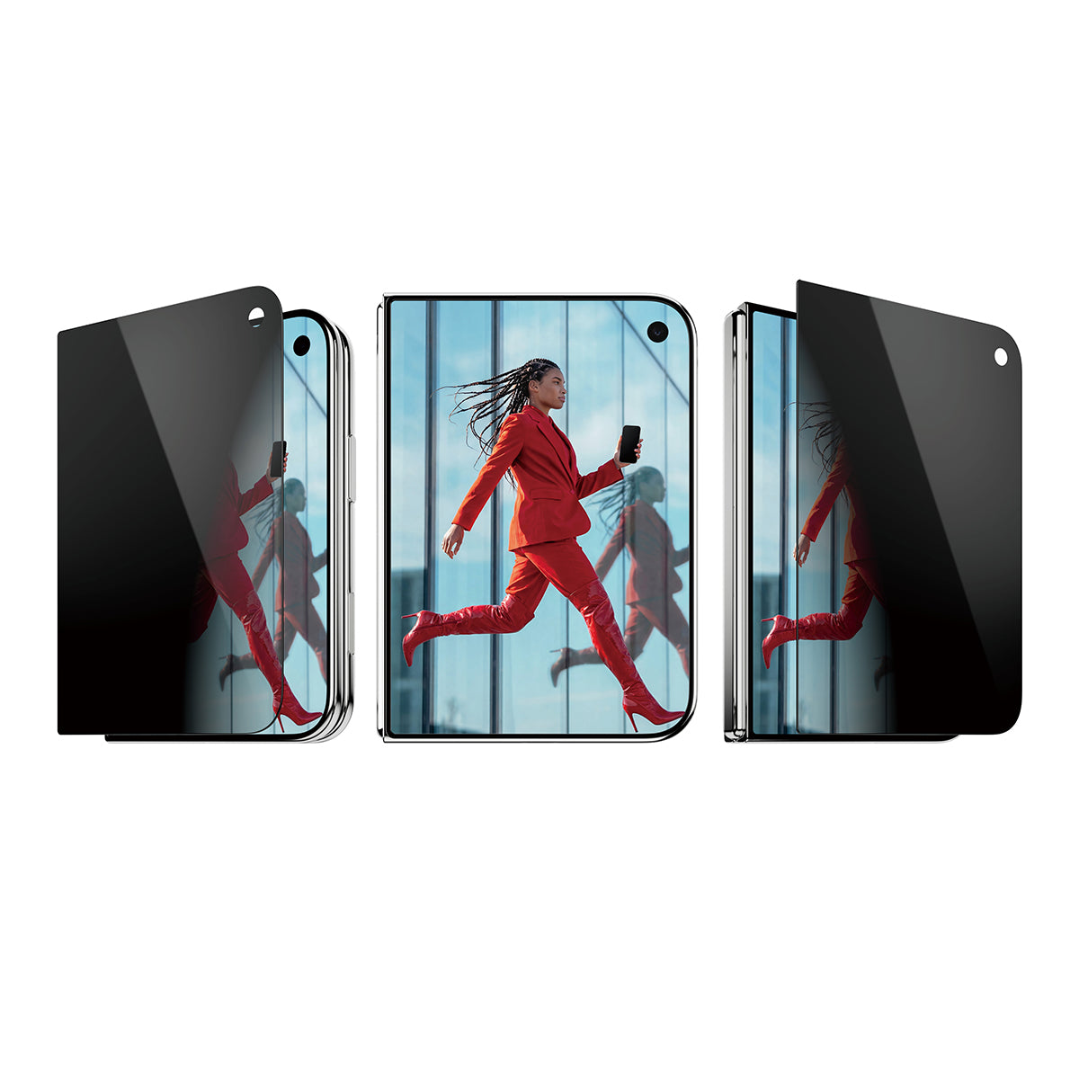 PanzerGlass iPhone Duo 2-Way Privacy Front Screen Protector
