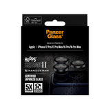 PanzerGlass iPhone 17 Pro Max / 17 Pro / 16 Pro Max / 16 Pro Camera Lens Protector Hoops, Ceramic Rings w/ Ultra High Clarity, Anti-Scratch Anti-Fingerprint, Easy Install, Black