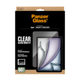 PanzerGlass Clear Screen Protector for iPad Air 11" M3/M2 (2025/2024)| Full Screen Tempered Glass, Drop Scratch Protection, Anti-Fingerprint, No Bubbles w/ Easy Install Tool - Clear