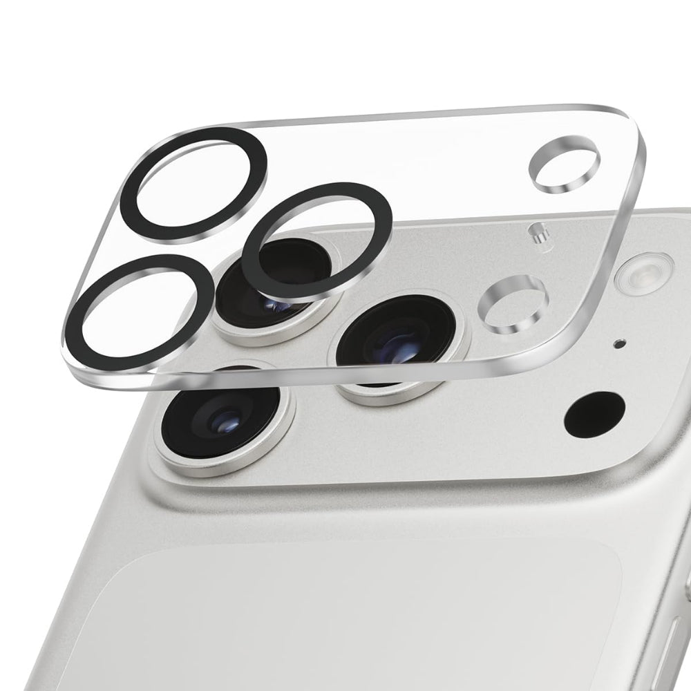 PanzerGlass iPhone 17 Pro Max / 17 Pro Camera Lens Protector Picture Perfect, Ultra High Clarity, Full Coverage w/ Plate Protection, Anti-Scratch Anti-Fingerprint - Transparent