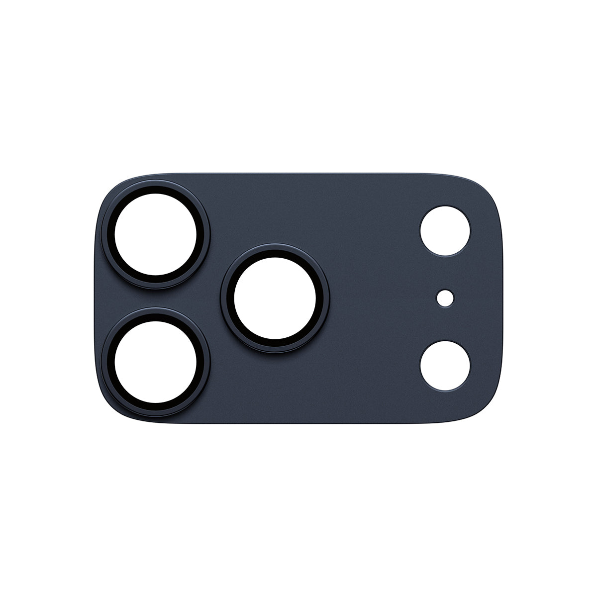 PanzerGlass Fender Camera Protector for iPhone 17 Pro| Lens Camera Protector, Additional Bezel Strength, Non-Fading Color Match Estate, Easy Install - Deep Blue