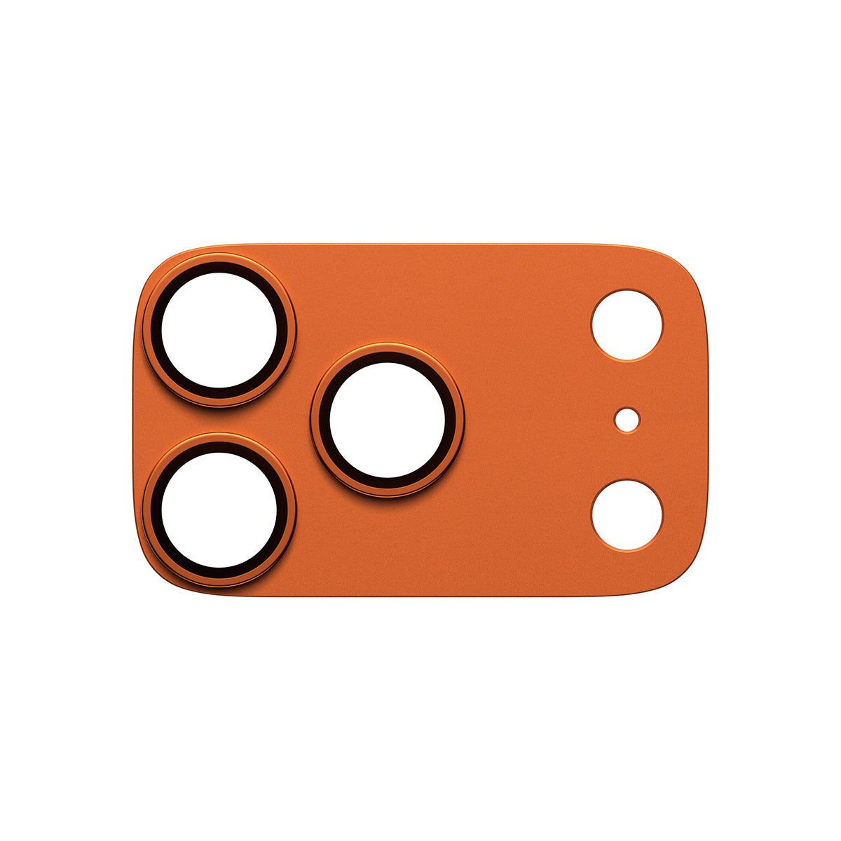 PanzerGlass Fender Camera Protector for iPhone 17 Pro| Lens Camera Protector, Additional Bezel Strength, Non-Fading Color Match Cosmic, Easy Install - Cosmic Orange
