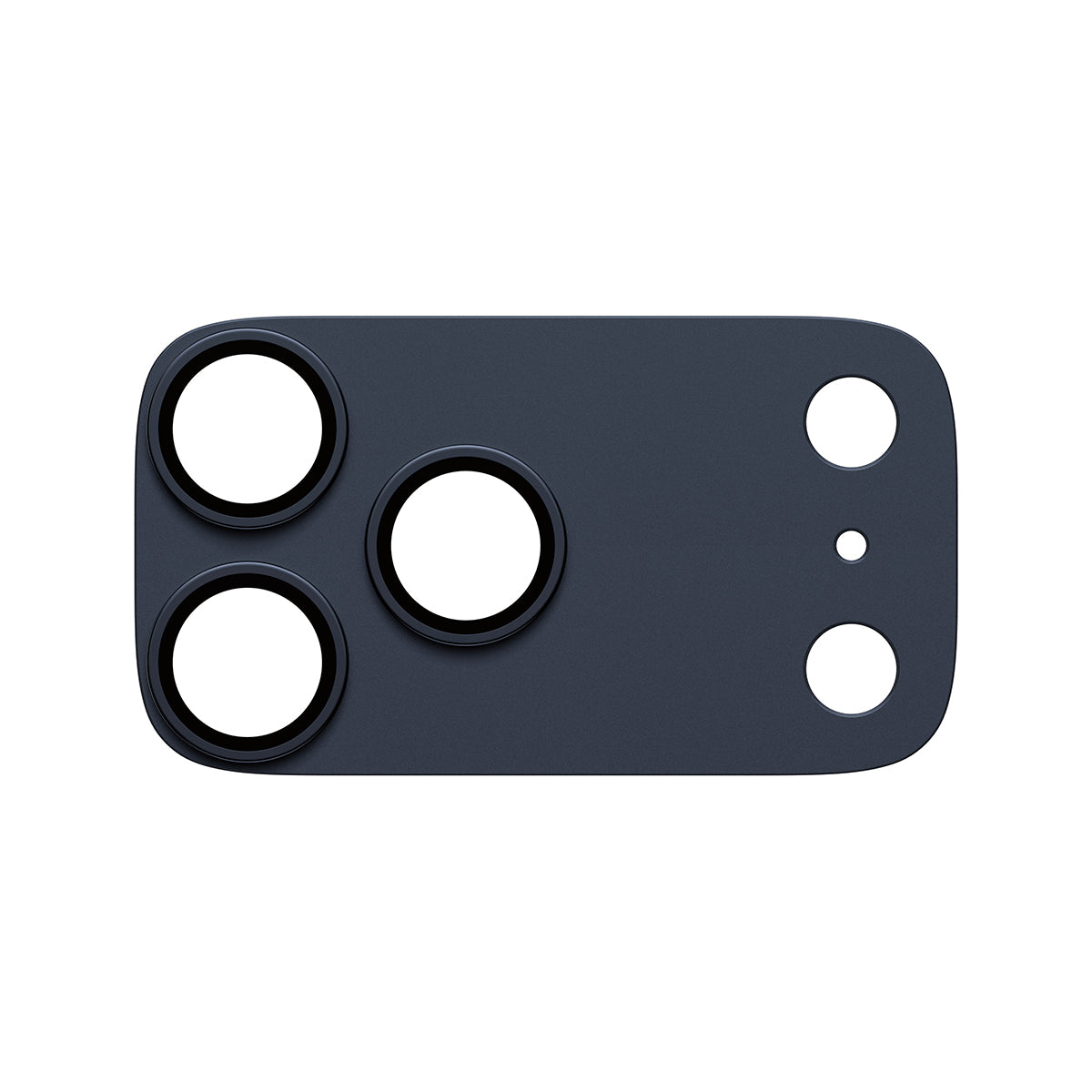 PanzerGlass Fender Camera Protector for iPhone 17 Pro Max| Lens Camera Protector, Additional Bezel Strength, Non-Fading Device Color Match, Easy Install - Deep Blue