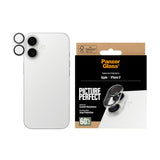 PanzerGlass iPhone 17 Camera Lens Protector Picture Perfect, Ultra High Clarity, Full Coverage w/ Plate Protection, Anti-Scratch Anti-Fingerprint - Transparent