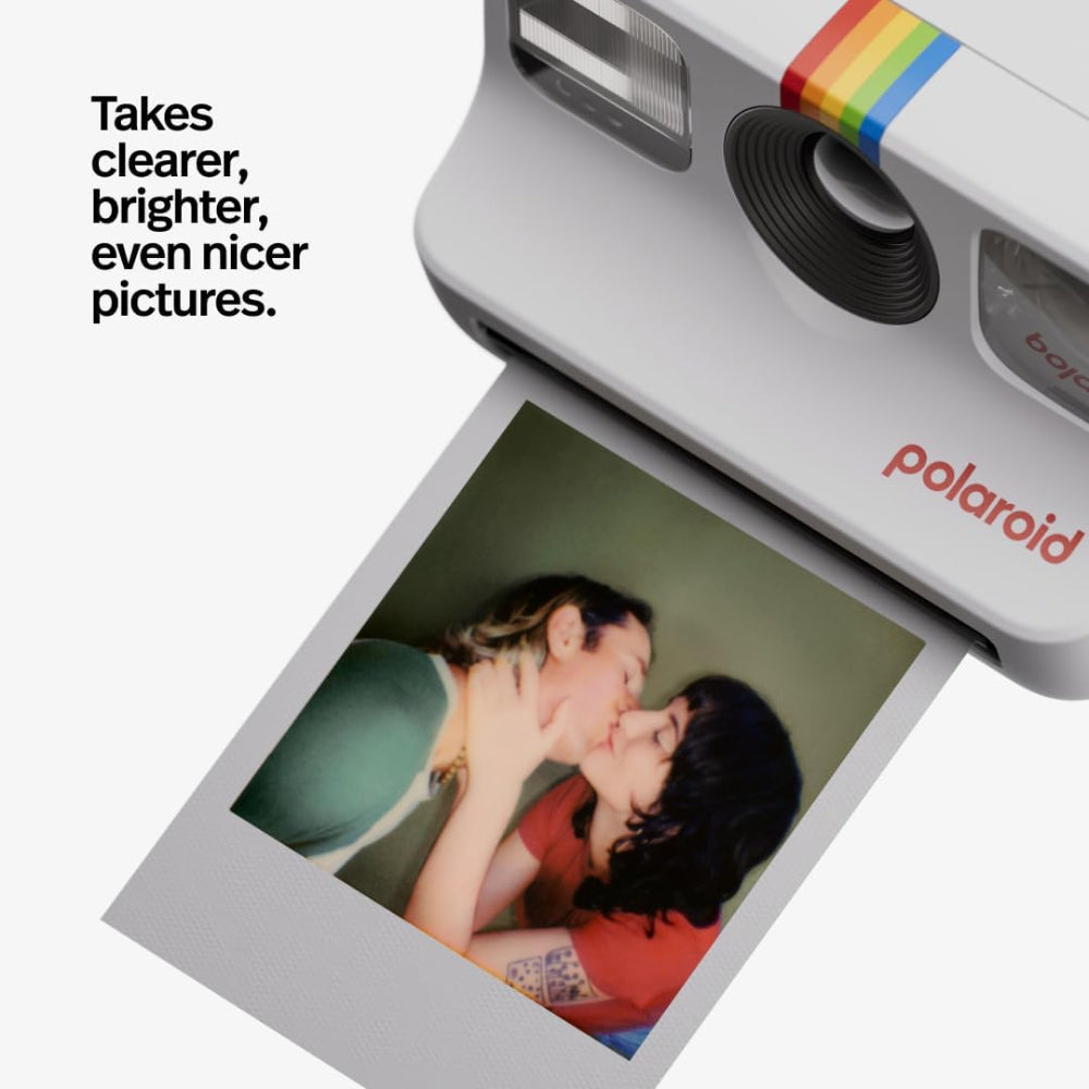 Polaroid Go Instant Camera Generation 2 - World's Smallest Analog Pocket Camera with Selfie Mirror, Self-Timer, Double Exposure, USB-C Rechargeable & Polaroid Go Film Compatible - Black