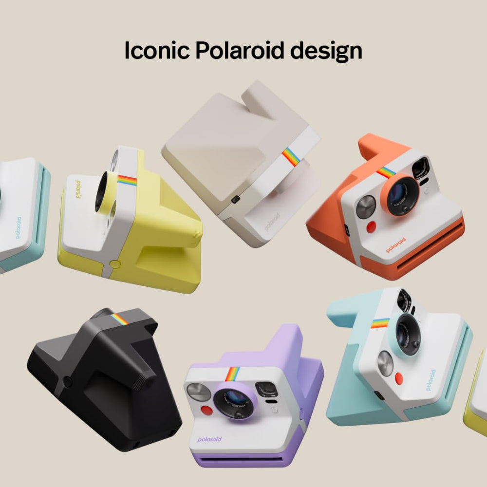 Polaroid Now Gen 3 Instant Camera| Two-Lens Autofocus, Self-Timer, Double Exposure, Flash, USB-C, Works w/ i-type and 600 Films, for Gen Z, Millenials, Teens - Teal