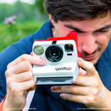 Polaroid Now Gen 3 Pokémon Edition Instant Camera | 2-Lens Autofocus, Self-Timer, Double Exposure, Flash, USB-C Rechargeable, i-Type & 600 Film, Custom Strap - Poké Ball Design