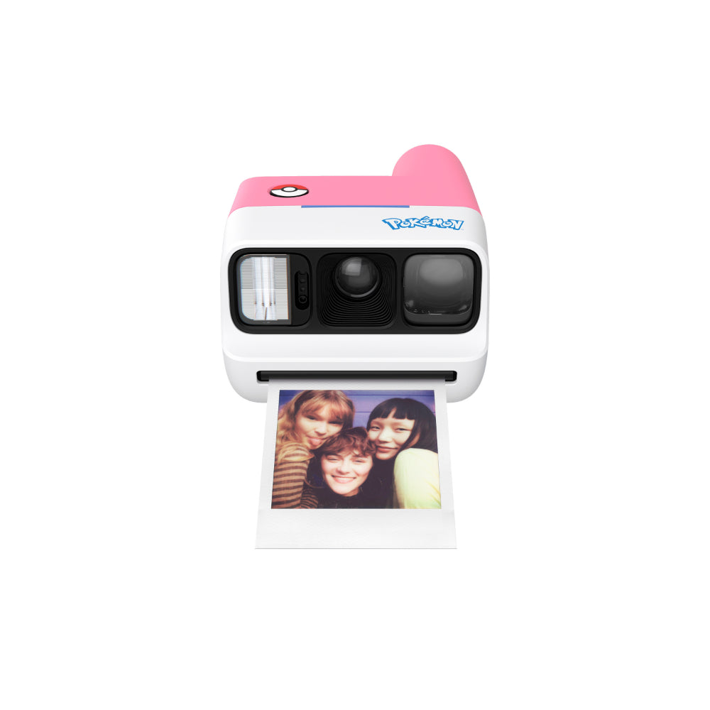 Polaroid Go Gen 3 Pokémon Edition Instant Camera | Pocket Analog Camera, Selfie Mirror, Self-Timer, Double Exposure, Strong Flash, 63.75mm Lens, USB-C, Custom Lanyard - Sylveon