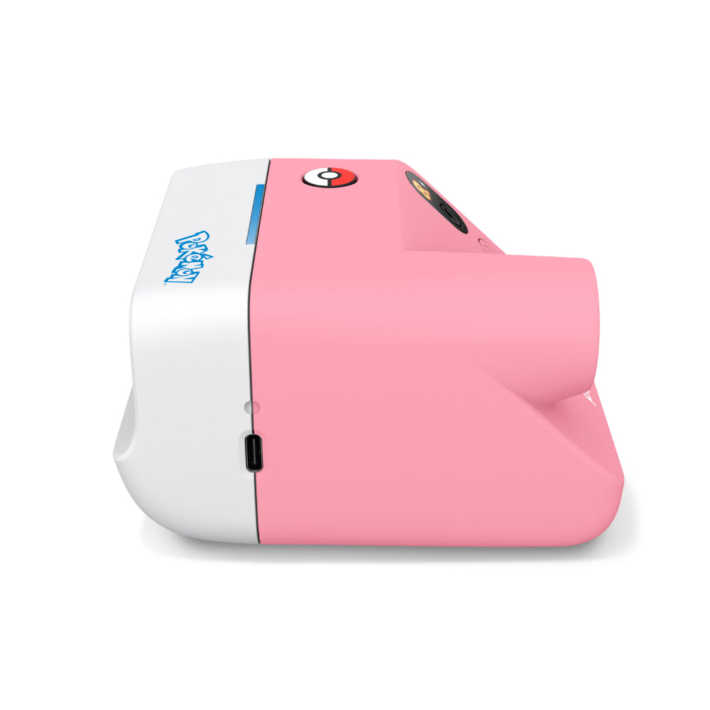 Polaroid Go Gen 3 Pokémon Edition Instant Camera | Pocket Analog Camera, Selfie Mirror, Self-Timer, Double Exposure, Strong Flash, 63.75mm Lens, USB-C, Custom Lanyard - Sylveon
