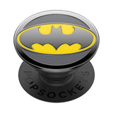 PopSockets PopGrip Licensed| Gel Phone Grip & KickStand, Removable Reusable Washable, Works with  Smooth Hard Plastic Case, Easy Remove Top for Wireless Charging - DC Comics Batman
