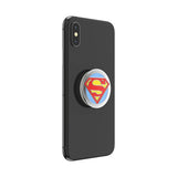 PopSockets PopGrip Licensed| Gel Phone Grip & KickStand, Removable Reusable Washable, Works with  Smooth Hard Plastic Case, Easy Remove Top for Wireless Charging - DC Comics Superman