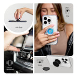 PopSockets PopGrip Licensed| Gel Phone Grip & KickStand, Removable Reusable Washable, Works with  Smooth Hard Plastic Case, Easy Remove Top for Wireless Charging - DC Comics Womder Woman